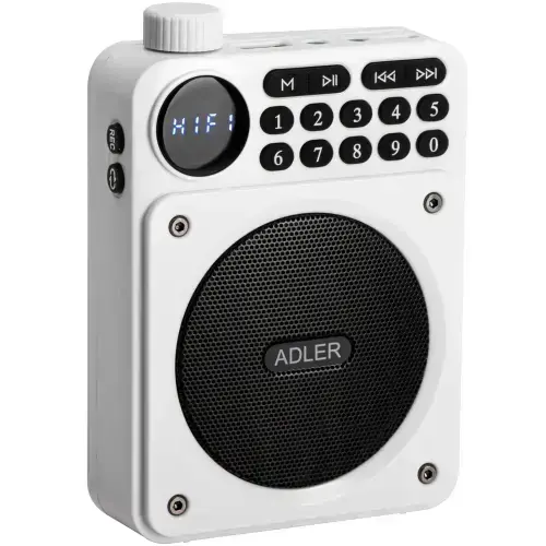 Adler AD 1925 Radio with Bluetooth and recording function