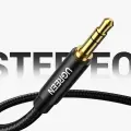 Ugreen audio cable AUX straight minijack 3.5 mm 1m black (AV112) Photo
