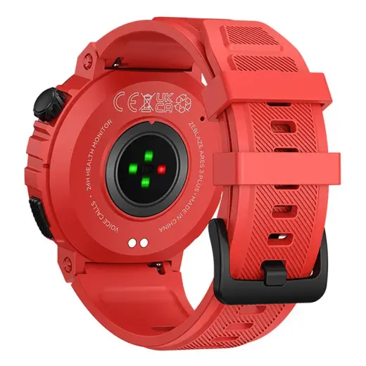 Zeblaze Ares 3 Plus Smartwatch (Red) Фото num