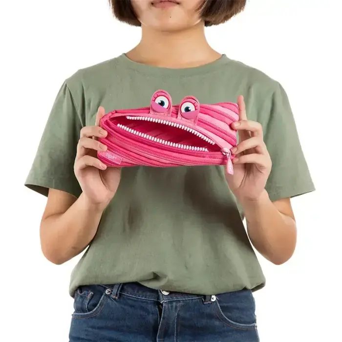 Penālis ZIPIT Wildlings Pouch, ZTM-WD-HIP, rozā krāsā Foto 3