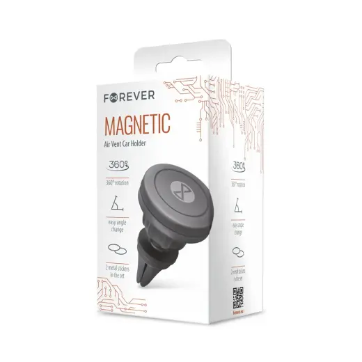 Forever magnetic air vent car holder M-17 black Photo
