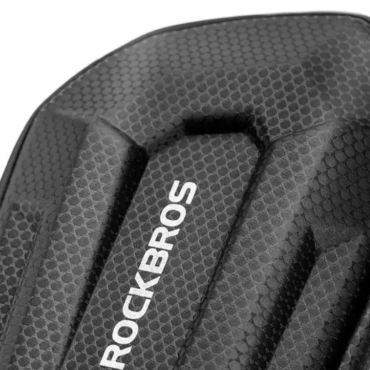 Rockbros B69 bicycle saddle bag 1.7l with easy release system - black Фото num