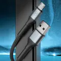 3mk Hyper Cable N-SERIES USB-A | MicroUSB 1m 5V|2.4A 12W | black Foto 5