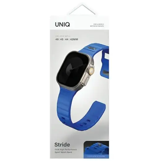 Uniq Stride Apple Watch Strap 42 | 44 | 45 | 49 mm - Blue Foto 7