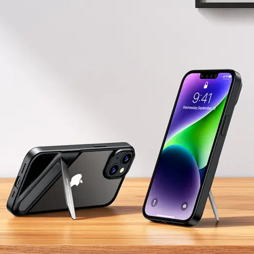 Ugreen LP634 Kickstand Protective Case Hard Cover with Gel Frame and Built-in Stand for iPhone 14 Plus (90925) Foto 8