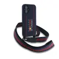 Red Bull Silicone Vertical Logo phone case for iPhone 16 blue with MagSafe support Photo