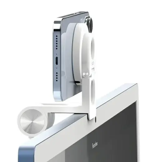 SODI BM-330 3-in-1 induction multifunction holder for iMac - white Photo