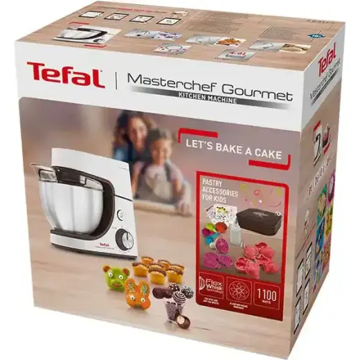 TEFAL virtuves kombains, balts Photo