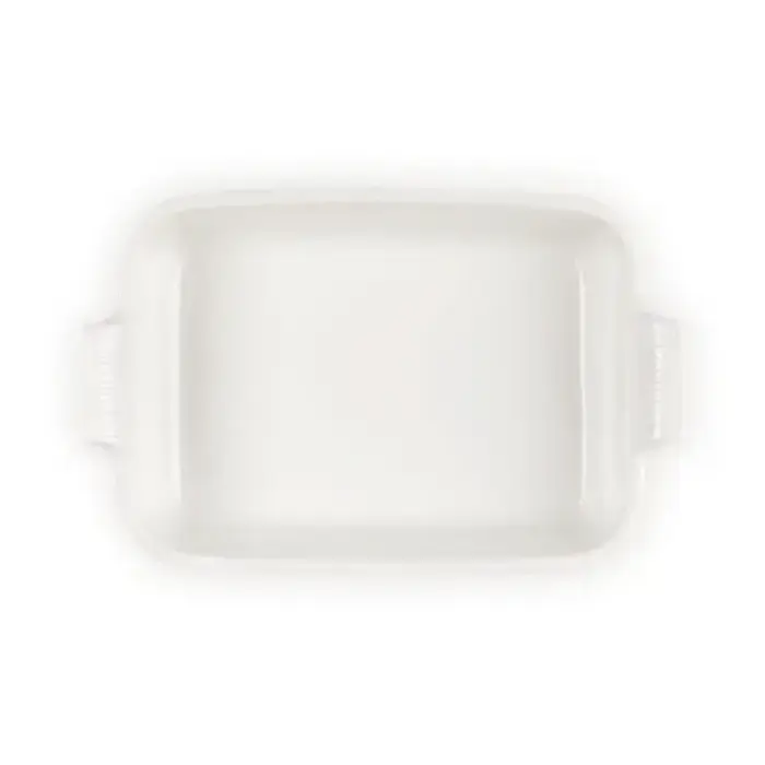 Le Creuset Cepamtrauks taisnstūra Heritage akmens masas 26x19cm / 2,4L balts Foto 3