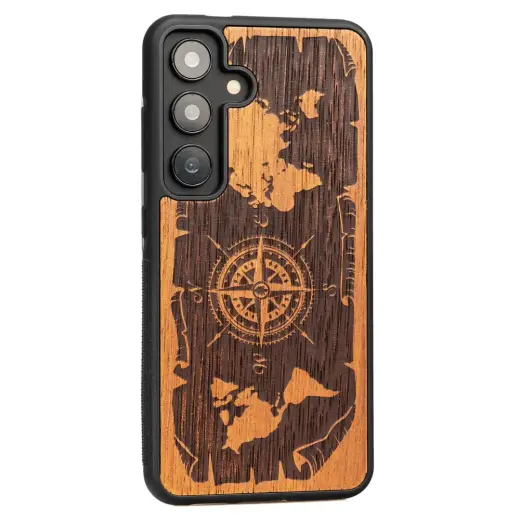 Bewood case for Samsung Galaxy A55 5G Compass Merbau Foto 2