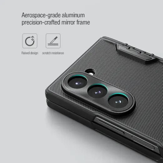 Nillkin Super Frosted FOLD Magnetic Back Cover for Samsung Galaxy Z Fold 6 Black Фото num