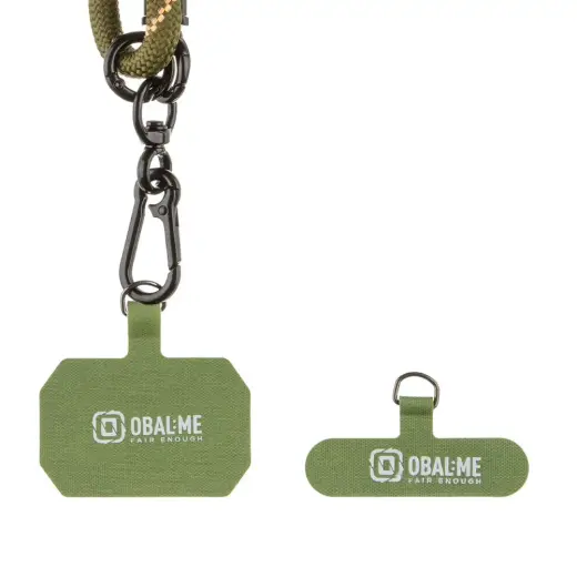 OBAL:ME NeckTag Rope for Mobile Phone Army Green Foto 2