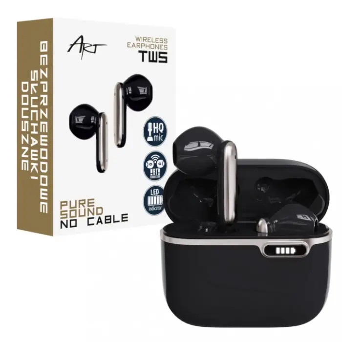 ART BT headphones with HQ micropgone TWS(USB-C Foto 2