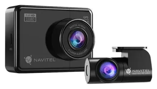 Navitel  R9 DUAL  Wi-Fi  Two-channel Full HD Dashcam  Audio recorder