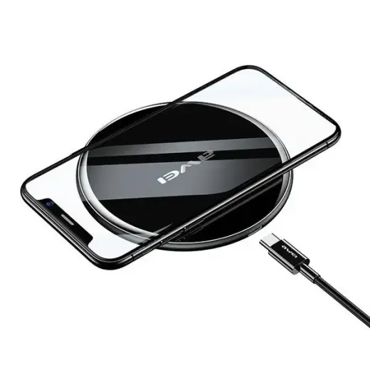 AWEI ład. indukcyjna W8 10W czarny|black Фото num