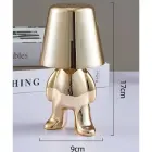 Table lamp bedside GOLD MAN Art Deco standing (version 1) MLTL — Фото 8