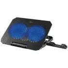 Cooling pad for laptop XTRIKE ME FN-818 black Foto 4