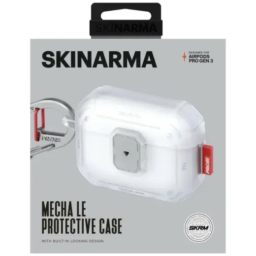 Case Skinarma Mecha LE for AirPods Pro 3 transparent Foto 4
