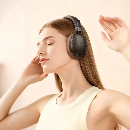 Borofone Headphones BO34 Suenos bluetooth brown Foto 5