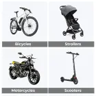 Blavec Uchwyt Rowerowy BV-03 Velo Quick Lock Magsafe to handlebar (BV03-QLMHB) black Photo