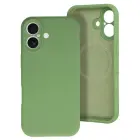MagColor Pure maciņš telefonam iPhone 17 zaļš — Foto 1