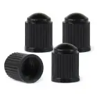 Plastic Black Valve cap 4pcs. — Photo 2