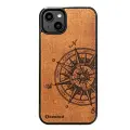 Bewood Traveler Merbau koka telefona maciņš priekš iPhone 15 Plus Foto 1