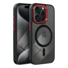 Color Edge Mag phone case with MagSafe support for iPhone 13 black red — Photo 6