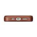 iCarer CE Oil Wax Premium Leather Folio Case iPhone 14 Plus magnetic flip case MagSafe brown (AKI14220707-BN) — Photo 28