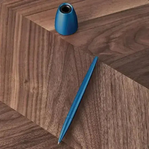 Lexon Scribalu Pen with Base blue LS64B1 Foto 6