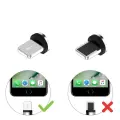 Plug adapter for magnetic USB Cable Lightning silver Foto 9