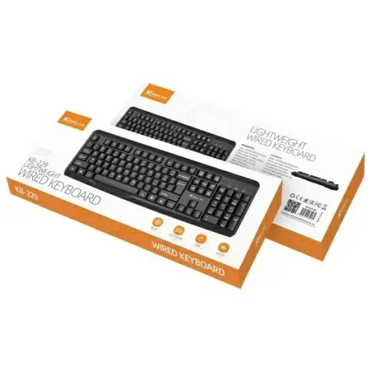 Computer keyboard XTRIKE ME KB-229  EN black Foto 5