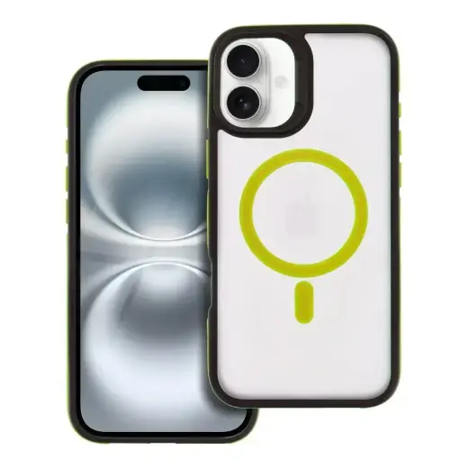 NEO phone case with MagSafe support for iPhone 16 Plus yellow