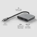 TP-Link UH3020C interface hub USB Type-C 5000 Mbit/s Grey — Photo 3