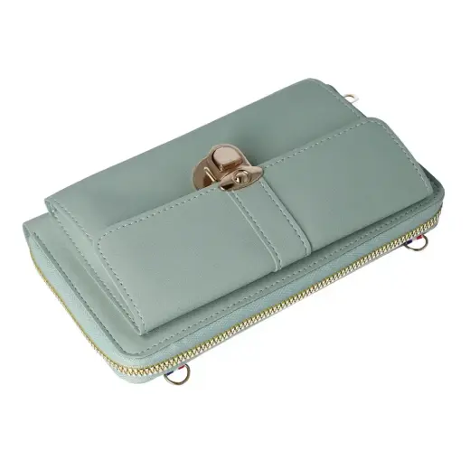 Knitted bag for phone GCW06 mint Foto 4