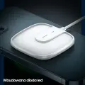 USAMS Ład. indukcyjna US-CD159 magnetic W1 15W Extra-thin iPhone 12 series biały|white CD159DZ02 Фото num