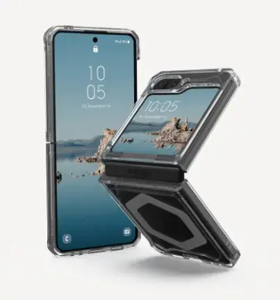 UAG Plyo Pro case with magnetic module for Samsung Galaxy Flip 5 - transparent-gray Фото num