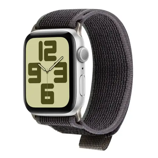 OBAL:ME Textile Strap for  Apple Watch 42-49mm M-L Grey|Green
