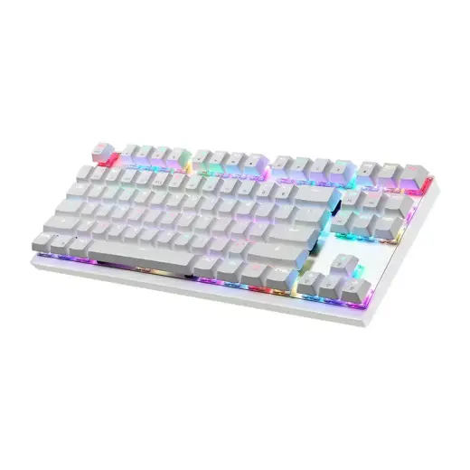 Mechanical gaming keyboard Motospeed K82 RGB (white) Photo