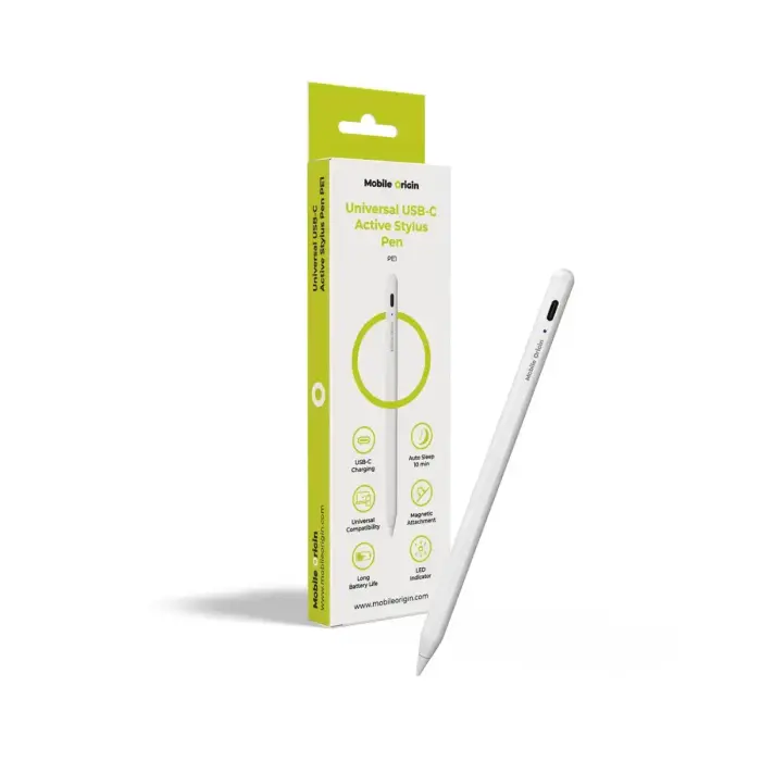 Mobile Origin Universal USB-C Active Stylus Pen PE1