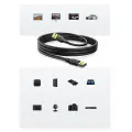 Ugreen cable USB-A - USB-A USB3.0 5Gb|s 0.5m black (US128) Foto 5