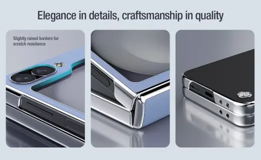 Nillkin CamShield Flip Case for Samsung Galaxy Z Flip 6 Purple Фото num