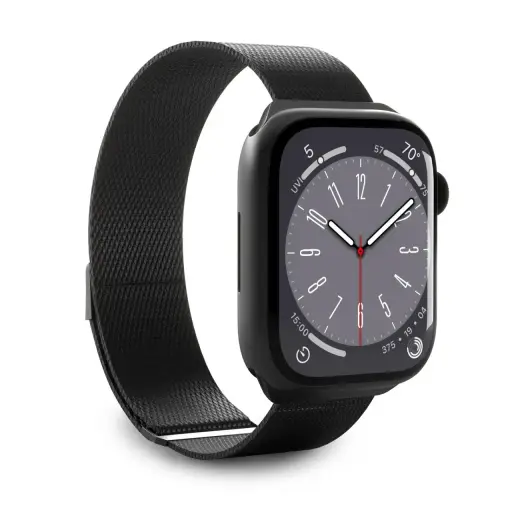Puro Milanese Stainless Steel Apple Watch Band 38|40|41mm - Black Фото num