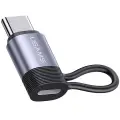 USAMS Adapter AU17 Lightning - USB-C 30W stalowy|aluminium SJ677LN01 (US-SJ677) Фото num