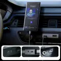 Joyroom stereo audio cable AUX 3.5 mm mini jack - USB-C for phone 1.2 m black (SY-A07) Photo
