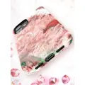 Kingxbar Agate Series case decorated printed Agate iPhone 12 mini red Photo