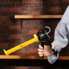 Blīvēšanas pistole 230 mm Deli Tools EDL2370 (dzeltena) Foto 5