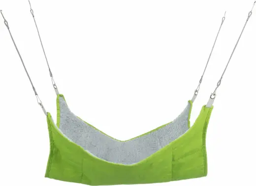 Guļvieta fretkām : Trixie Hammock 45*45 cm, brūna:bēša krāsa Foto 6