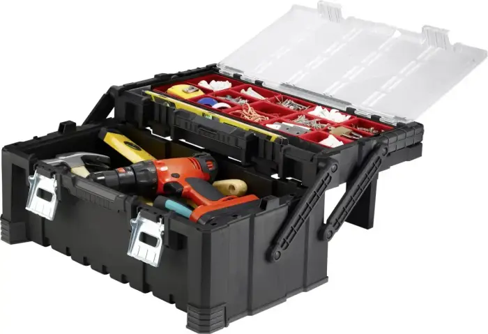 Instrumentu kaste Cantilever Tool Box 22" 56,7x31,4x24,5cm Foto 2