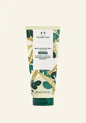 The Body Shop Moringa Body Lotion for Normal to Dry Skin - 200ml